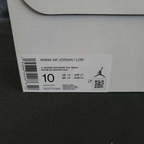 Sold🎊Jordan 1 low " Madder root" - Picture 5 of 5